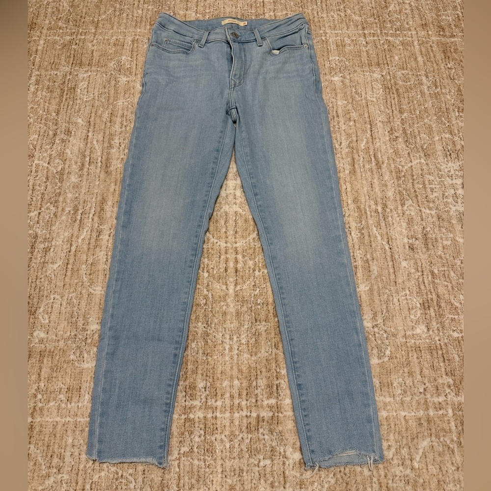 Levi's Light Blue Skinny Jeans